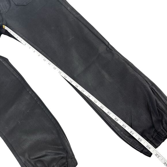 Paige Women's Mayslie Cropped Coated Jogger Pants Size 27 - Picture 5 of 8